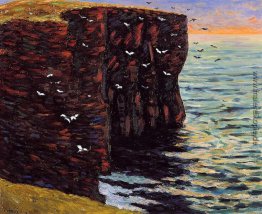 Die schwarze Klippen bei Thurso Die schwarze Klippen bei Thurso