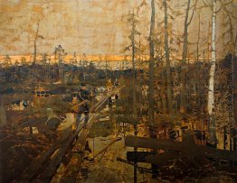 Erste Schritte der Goldsucher in der Tundra Erste Schritte der Goldsucher in der Tundra