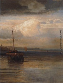 Wolga. Landschaft Wolga. Landschaft