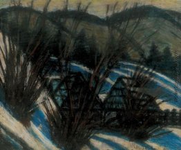 Hills mit Blautönen Hills mit Blautönen