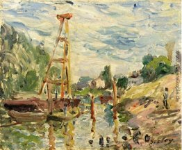 Bateau de Lade sur le Loing Bateau de Lade sur le Loing
