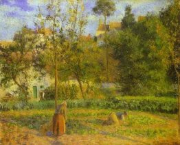 Gemüsegarten im Hermitage bei Pontoise Gemüsegarten im Hermitage bei Pontoise