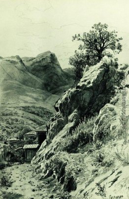 In den Bergen in der Nähe von Gurzuf In den Bergen in der Nähe von Gurzuf