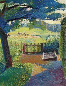 Garten mit Blick auf Oschwand Garten mit Blick auf Oschwand