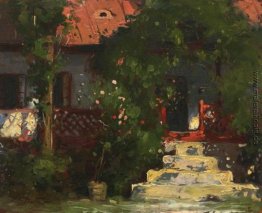 Haus mit Blumen Haus mit Blumen