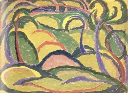 Grün und Gelb Landschaft Grün und Gelb Landschaft