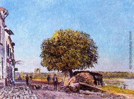 Kastanienbaum in Saint Mammes Kastanienbaum in Saint Mammes