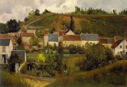 Ansicht von l'Hermitage, Jallais Hills, Pontoise Ansicht von l'Hermitage, Jallais Hills, Pontoise