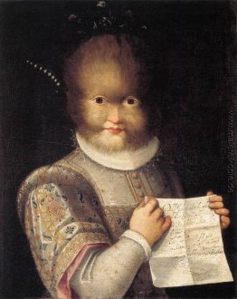 Porträt von Antonietta Gonzalez Porträt von Antonietta Gonzalez