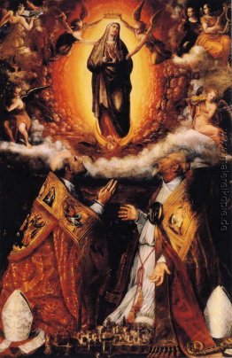 Himmelfahrt der Jungfrau mit den Heiligen Petrus Chrysologus und Himmelfahrt der Jungfrau mit den Heiligen Petrus Chrysologus und