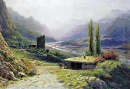 Kaukasischen Schlucht Kaukasischen Schlucht