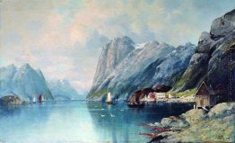 Fjord in Norwegen Fjord in Norwegen