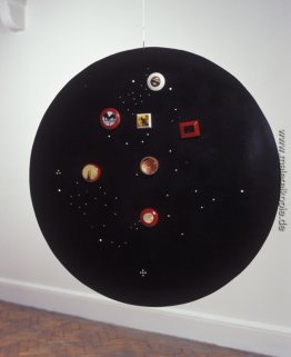 Untitled (Moveable Magnetic Foto Punkte auf Metallic Disc) Untitled (Moveable Magnetic Foto Punkte auf Metallic Disc)