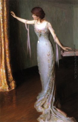Dame in einem Abendkleid Dame in einem Abendkleid