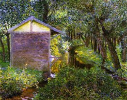 Brook und Waschhaus, Giverny Brook und Waschhaus, Giverny