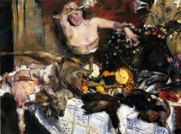 Großes Stillleben mit Figur Großes Stillleben mit Figur