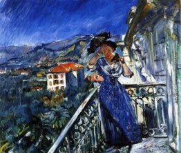 Auf dem Balkon in Bordighera Auf dem Balkon in Bordighera
