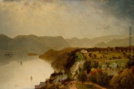 Blick vom Cozzen der Hotel in der Nähe von West Point, N.Y. Blick vom Cozzen der Hotel in der Nähe von West Point, N.Y.