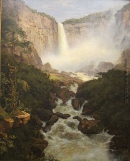 Tequendama Falls, in der Nähe von Bogota, New Granada Tequendama Falls, in der Nähe von Bogota, New Granada