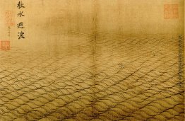 Wasser Album - Die wellenartig bewegende Oberfläche des Herbstho Wasser Album - Die wellenartig bewegende Oberfläche des Herbstho