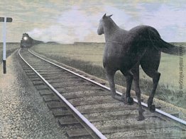Pferd und Zug Pferd und Zug