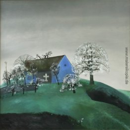 Kreuz auf dem Shed Kreuz auf dem Shed