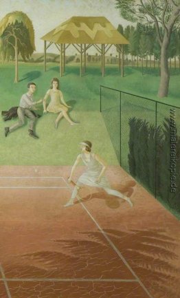 Tennis (Triptychon, rechter Flügel) Tennis (Triptychon, rechter Flügel)