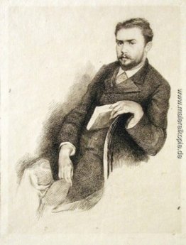 Porträt von Gustave Geffroy Porträt von Gustave Geffroy