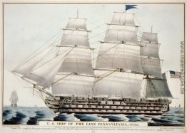 US-Linienschiff Pennsylvania, 140 Pistolen US-Linienschiff Pennsylvania, 140 Pistolen