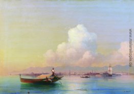 Blick auf Venedig von Lido Blick auf Venedig von Lido