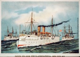 Geschützte Stahlkreuzer Philadelphia, United States Navy Geschützte Stahlkreuzer Philadelphia, United States Navy