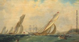 Fregatte auf einem Meer Fregatte auf einem Meer