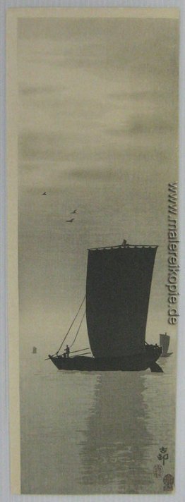 Fischerboote auf See Fischerboote auf See