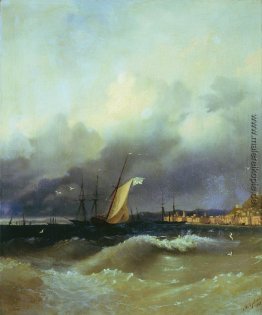 Das Schwarze Meer in der Nacht Das Schwarze Meer in der Nacht