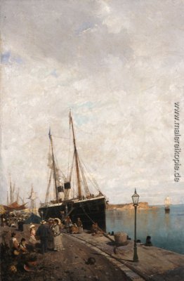 An der Anlegestelle An der Anlegestelle