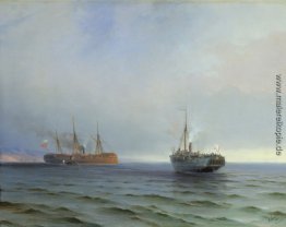 Die Eroberung der türkischen Langhaus am Schwarzen Meer Die Eroberung der türkischen Langhaus am Schwarzen Meer