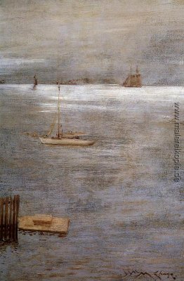 Segelboot vor Anker Segelboot vor Anker