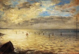 Meer von den Höhen Dieppe gesehen Meer von den Höhen Dieppe gesehen