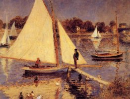 Segelboote bei Argenteuil Segelboote bei Argenteuil