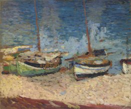 Boote im Hafen von Collioure Boote im Hafen von Collioure