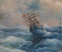 Sea mit einem Schiff Sea mit einem Schiff