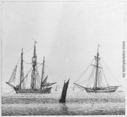 Meer mit Schiffen Meer mit Schiffen