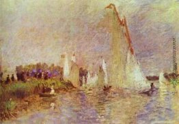 Segelboote bei Argenteuil Segelboote bei Argenteuil