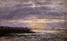 Deauville, Sonnenuntergang auf dem Strand Deauville, Sonnenuntergang auf dem Strand