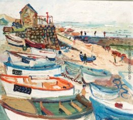 Festgemachten Boote, Penzance Festgemachten Boote, Penzance