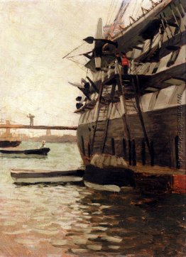 Der Rumpf eines Battle Ship Der Rumpf eines Battle Ship