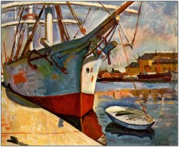 Schiff in Le Havre Schiff in Le Havre