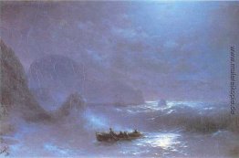 Mondnacht auf einem Meer Mondnacht auf einem Meer