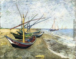 Fischerboote am Strand von Les Saintes-Maries-de-la-Mer Fischerboote am Strand von Les Saintes-Maries-de-la-Mer