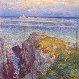 Weiß Insel-Licht (Inseln der Massen bei Sonnenuntergang) Weiß Insel-Licht (Inseln der Massen bei Sonnenuntergang)